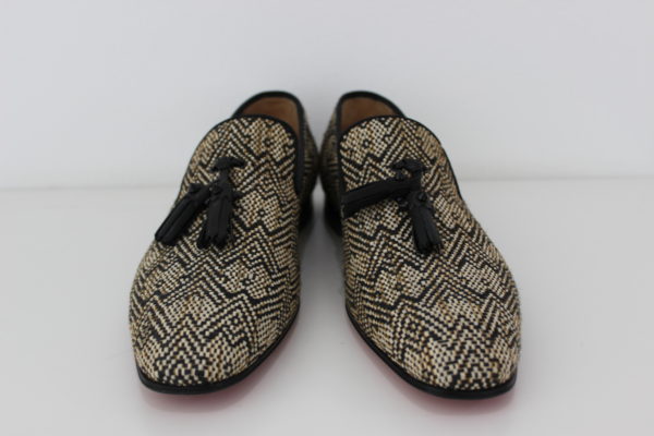 Louboutin Dandelion Tassel Slip on Loafers 42.5 EU - Image 2