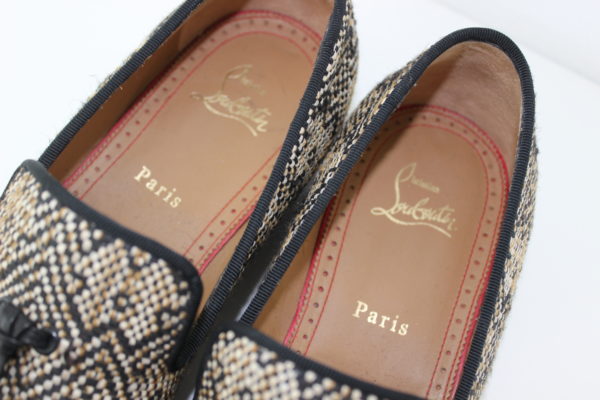 Louboutin Dandelion Tassel Slip on Loafers 42.5 EU - Image 3