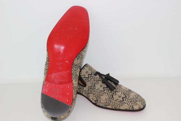 Louboutin Dandelion Tassel Slip on Loafers 42.5 EU - Image 4