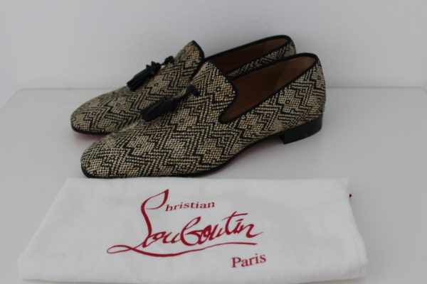 Louboutin Dandelion Tassel Slip on Loafers 42.5 EU - Image 6
