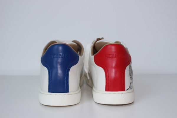 Hermes Quicker pegase pop print top sneaker 38.5 EU - Image 4