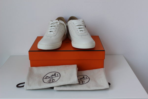 Hermes Quicker pegase pop print top sneaker 38.5 EU - Image 12