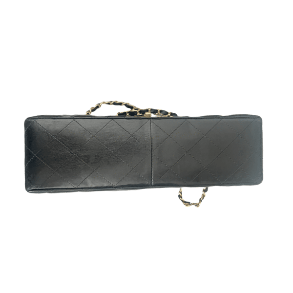 Chanel Black Lambskin Classic Jumbo Single Flap Bag - Image 3