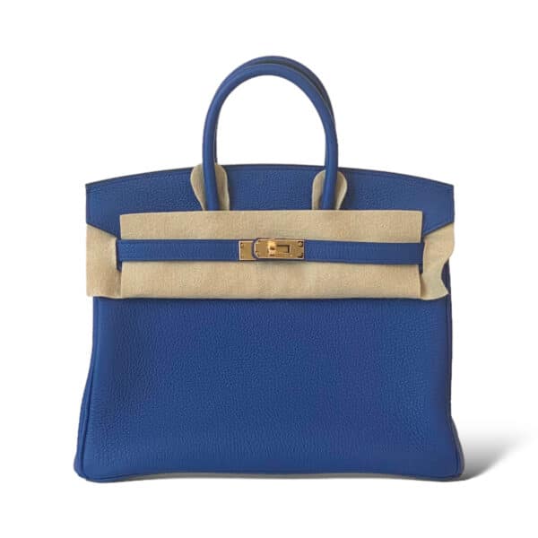 Hermes Birkin 25 Bleu Royal Togo GHW