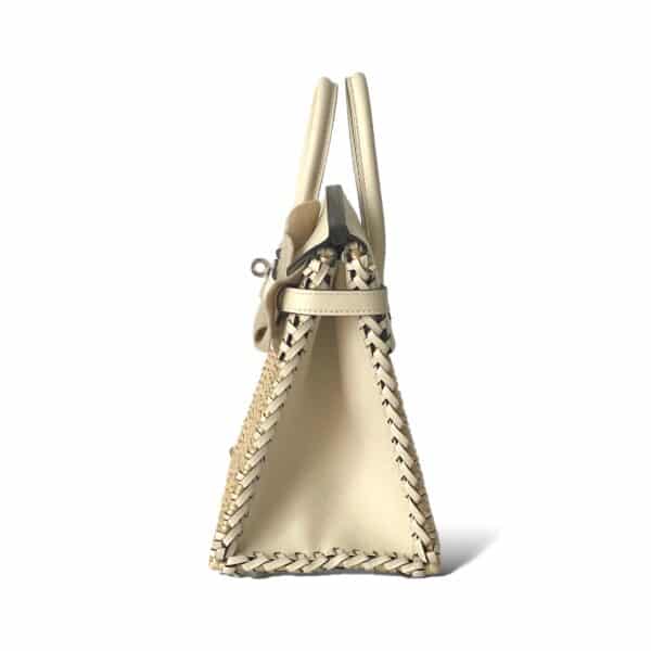 Hermes Birkin 25 Picnic Sellier Swift PHW - Image 4