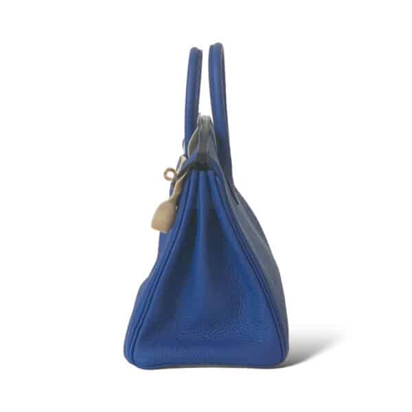 Hermes Birkin 25 Bleu Royal Togo GHW - Image 4