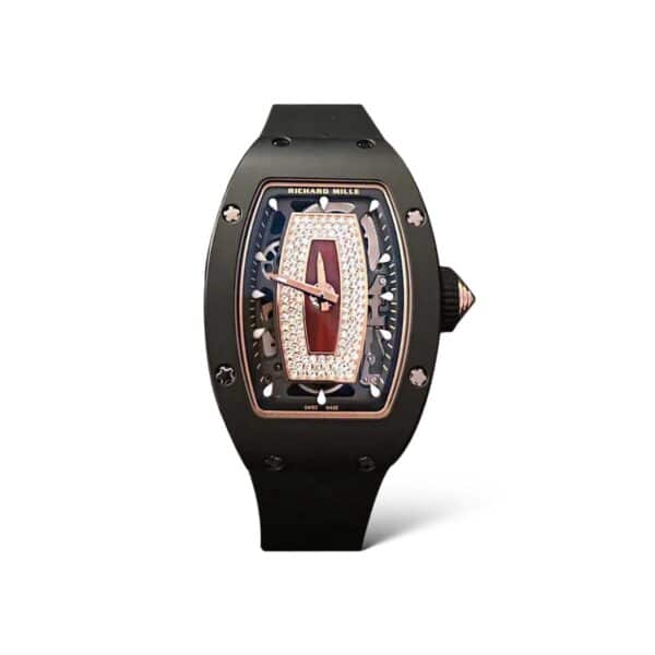 Richard Mille RM07-01 Black Ceramic Red Lips