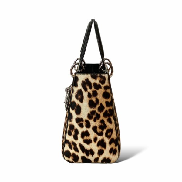 Dior Lady Dior Leopard Pattern - Image 4