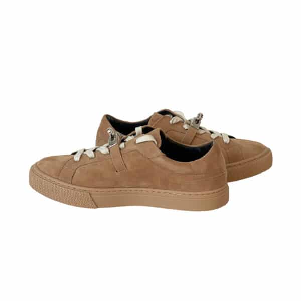 Hermes Day Sneakers 38.5 Gold PHW - Image 2
