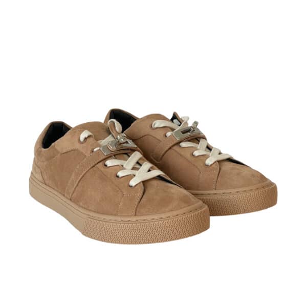 Hermes Day Sneakers 38.5 Gold PHW