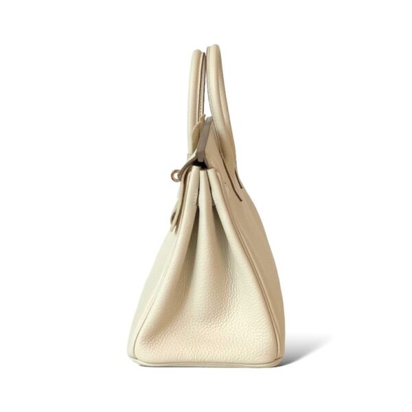 Hermes Birkin 25 Craie Togo RGHW - Image 4