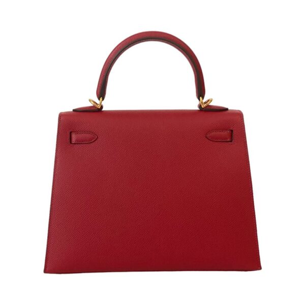 Hermes Kelly 25 Rouge Piment GHW - Image 4