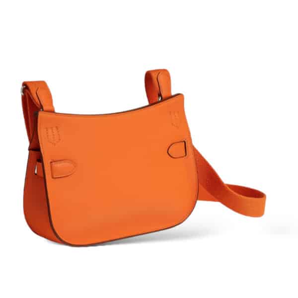 Hermes Mini Jypsiere Orange PHW - Image 3