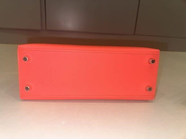 Hermes Kelly 25 Rose Texas PHW - Image 6