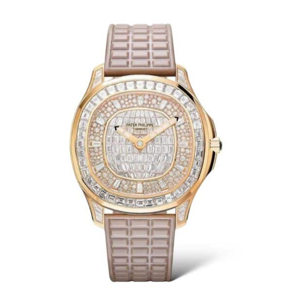 Philippe Patek Aquanaut 38.8mm 5062/450R-001 Rose Gold/Diamonds