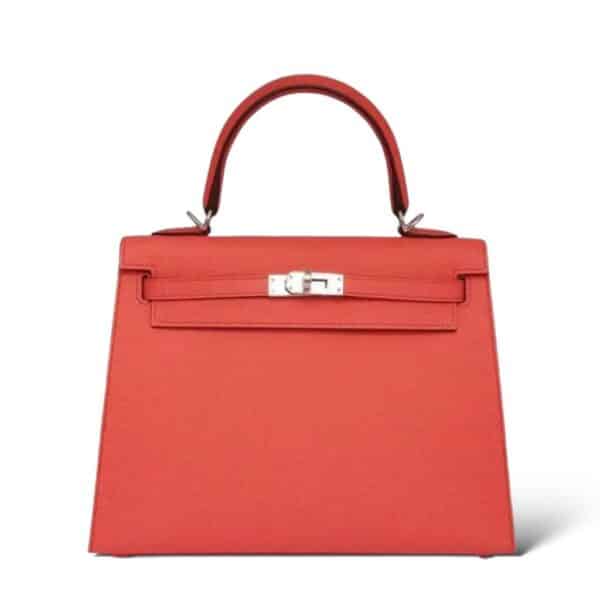 Hermes Kelly 25 Rose Texas PHW