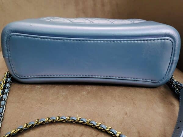 Chanel Gabrielle Blue Medium Bag - Image 8