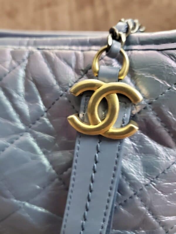 Chanel Gabrielle Blue Medium Bag - Image 5