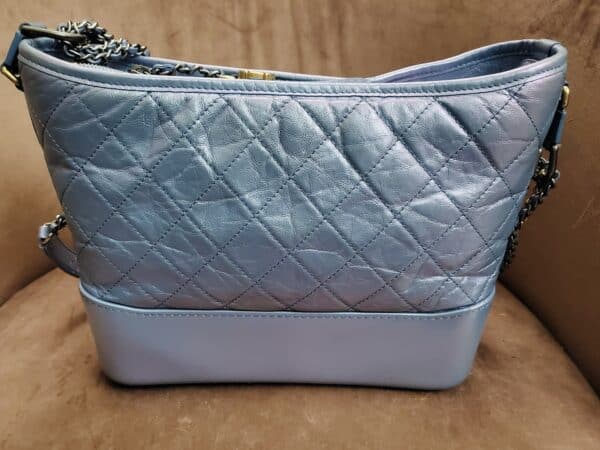 Chanel Gabrielle Blue Medium Bag - Image 3