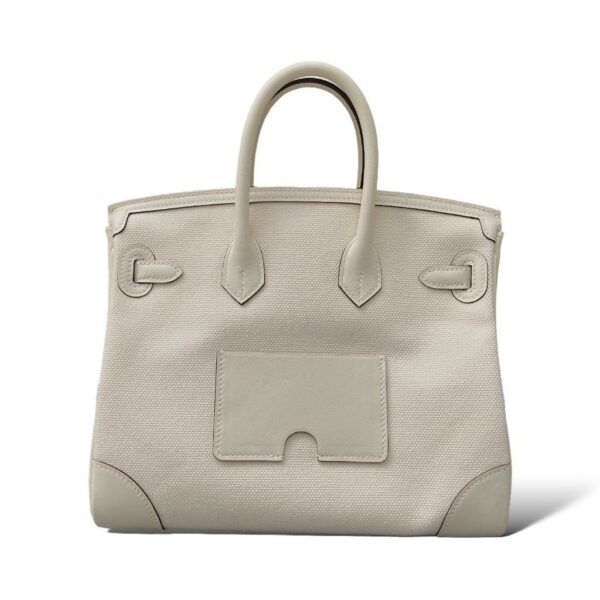 Hermes Birkin 25 Cargo Ecru/Nata PHW - Image 4