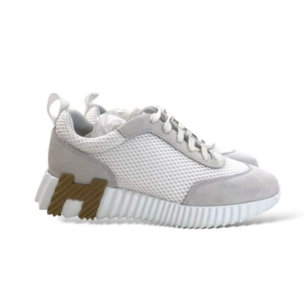 Hermes Bouncing 37 EU Blanc Sneakers - Image 3