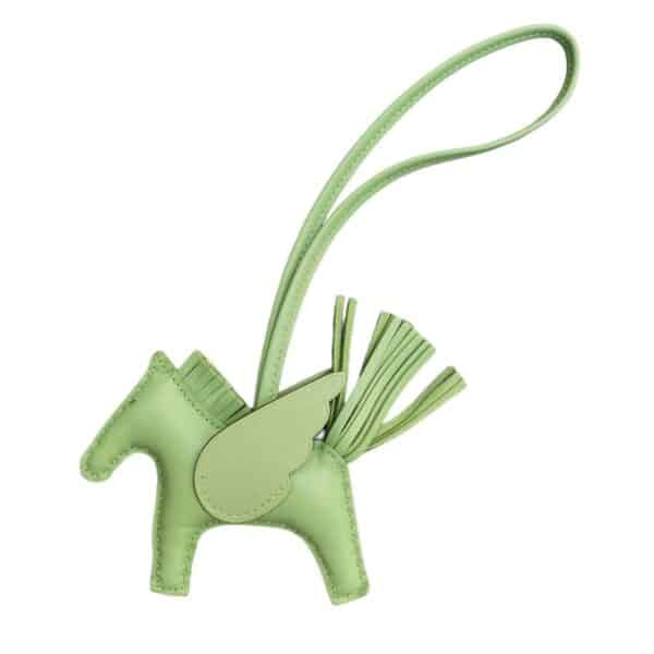 Hermes Rodeo Charm PM Vert Fizz
