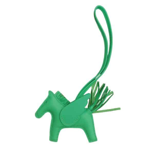 Hermes Rodeo Charm PM Vert Comics