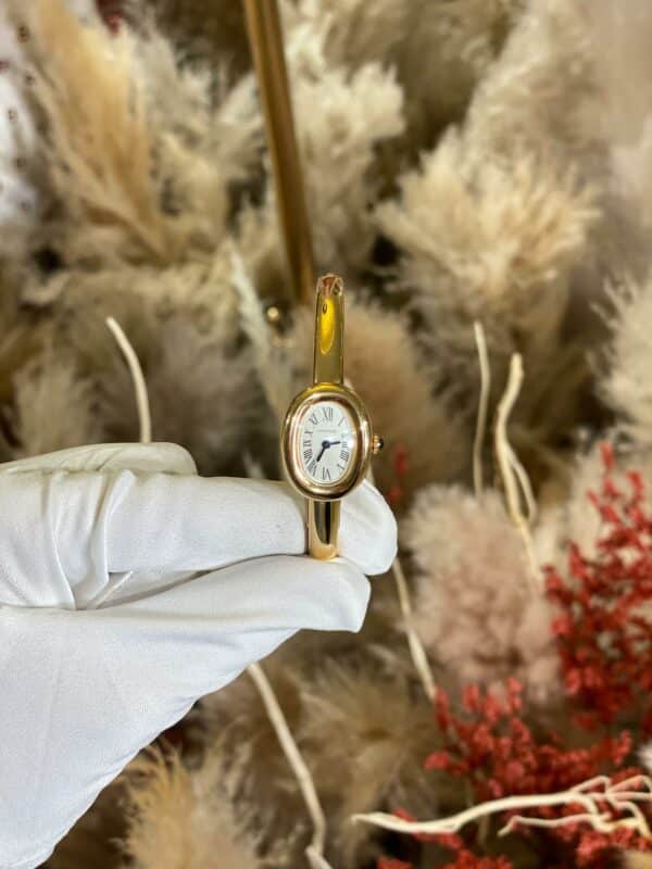 Cartier Baignoire Watch Yellow Gold Mini Model - Image 2