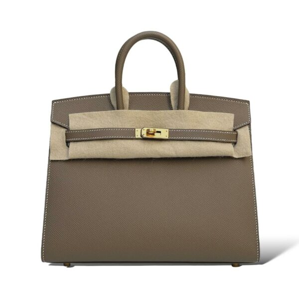Hermes Birkin 25 Etoupe Epsom GHW