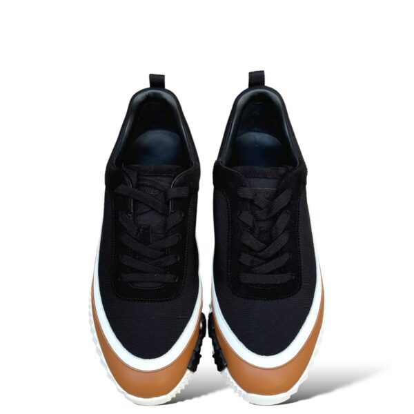 Hermes Bouncing 38 EU Multicolore Noir Sneakers - Image 4