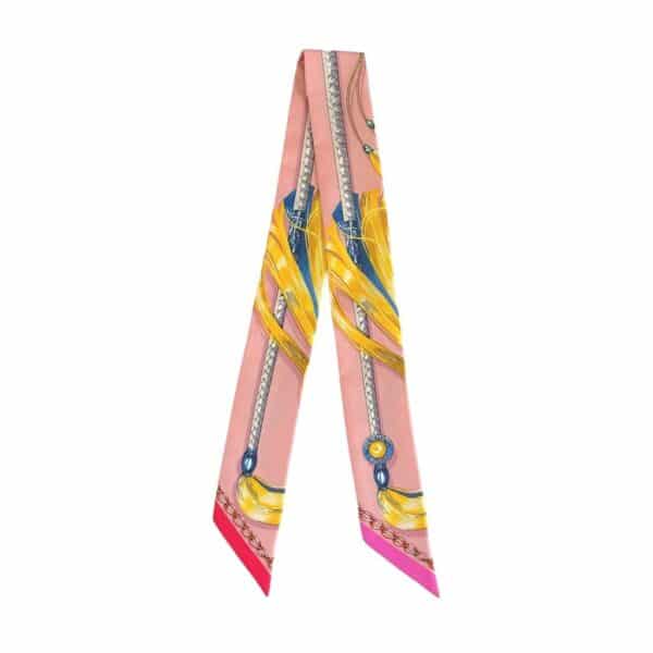 Hermes Twilly Cavalcades in Pink