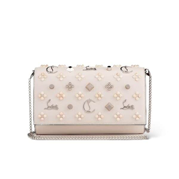 Christian Louboutin Paloma Clutch in Textured Leather