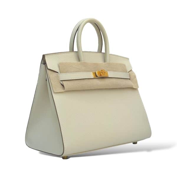 Hermes Birkin 25 Craie Epsom GHW - Image 2