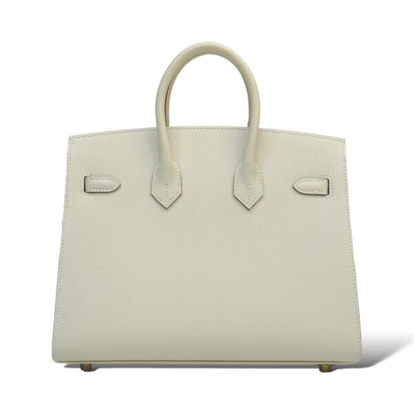 Hermes Birkin 25 Craie Epsom GHW - Image 4