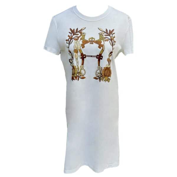 Hermes Della Cavalleria T-shirt Dress