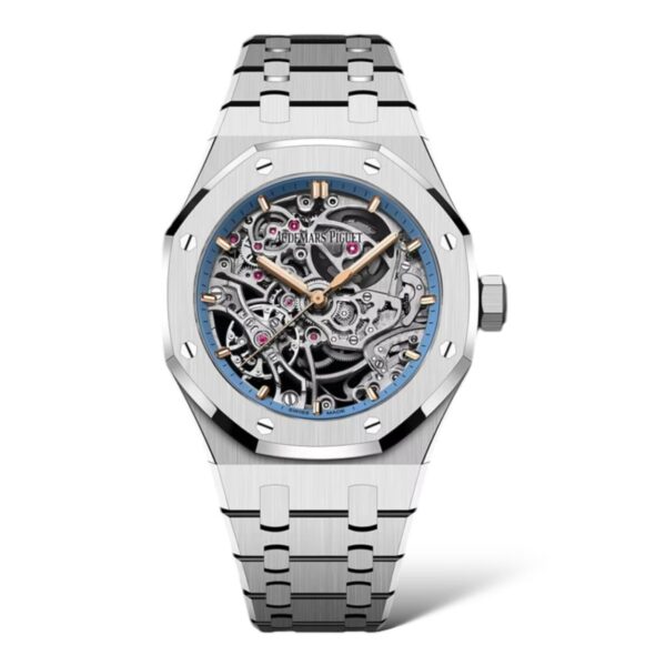 Royal Oak Double Balance 37mm 15467BC.OO.1256BC.01 Openworked White Gold