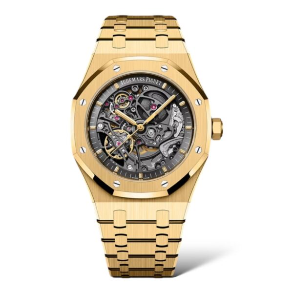 Audemars Piguet Royal Oak 41mm 15407BA.OO.1220BA.01 Double Balance Openworked Dial