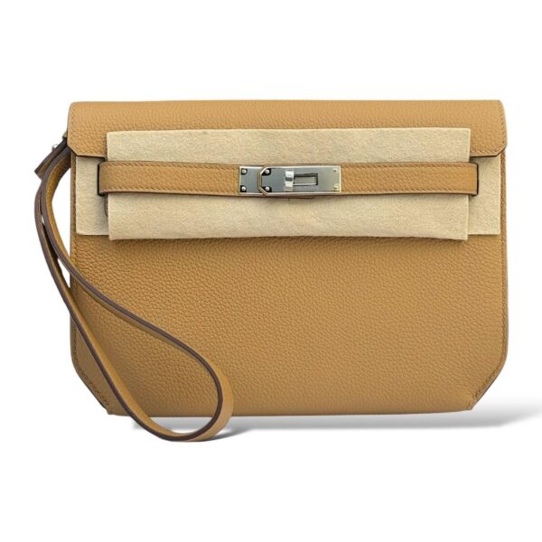 Hermes Kelly Depeche Biscuit Togo PHW