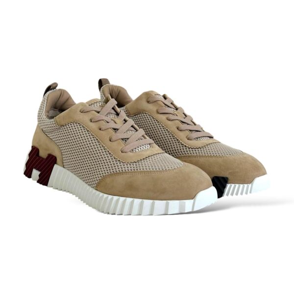 Hermes Bouncing 44.5 EU Beige Argile Sneakers