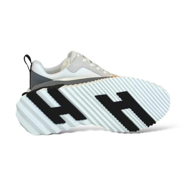 Hermes Bouncing 39 EU Multicolore Orange Sneakers - Image 3