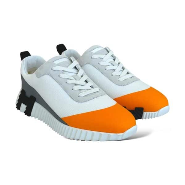 Hermes Bouncing 39 EU Multicolore Orange Sneakers