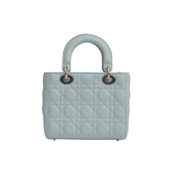 Dior My ABCDior Cloud Gray Cannage Lambskin Bag Small - Image 4