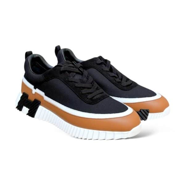 Hermes Bouncing 38 EU Multicolore Noir Sneakers
