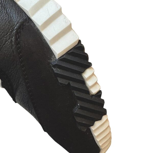 Hermes Bouncing Size 37 EU Sneakers Black, White, Gold - Image 7