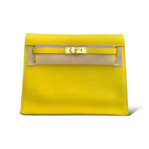 Hermes Kelly Danse Lime Swift GHW