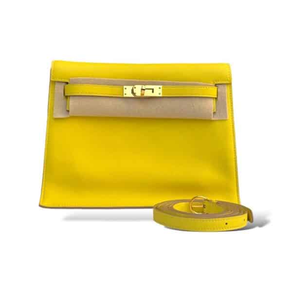 Hermes Kelly Danse Lime Swift GHW - Image 6