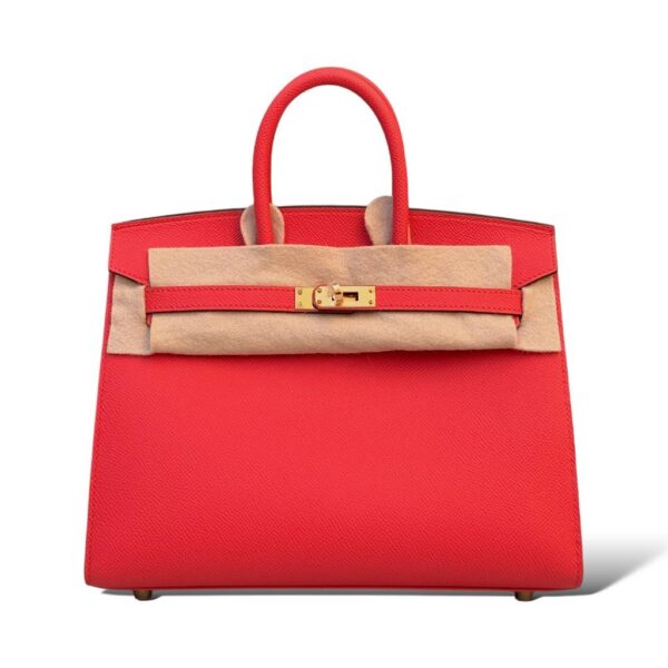Hermes Birkin 25 Capucine Epsom GHW