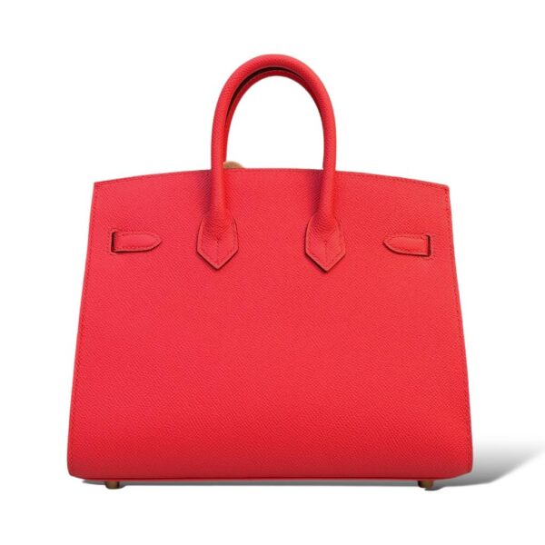 Hermes Birkin 25 Capucine Epsom GHW - Image 3