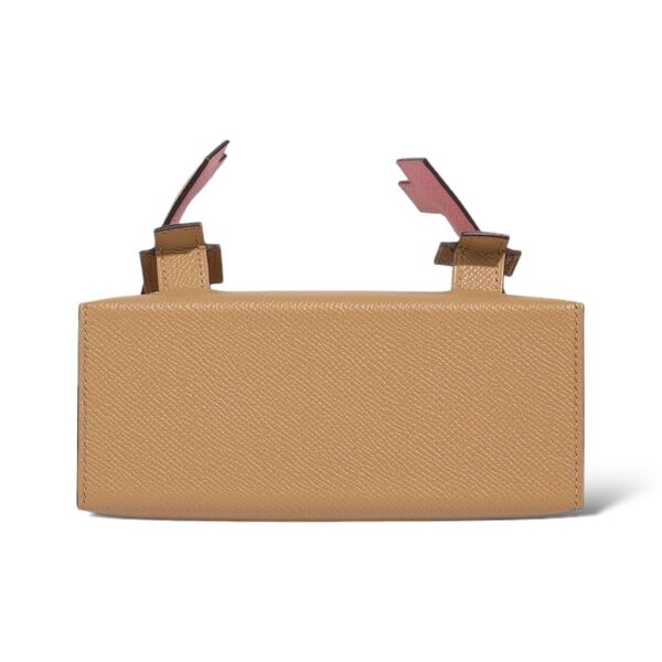 Hermes Kelly Doll Picto Chai, Mauve Sylvestre, Bleu Celeste Epsom PHW - Image 7