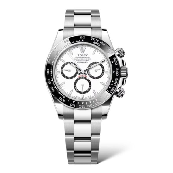 Rolex Cosmograph Daytona 40mm 126500LN Oystersteel White Dial Oyster Bracelet